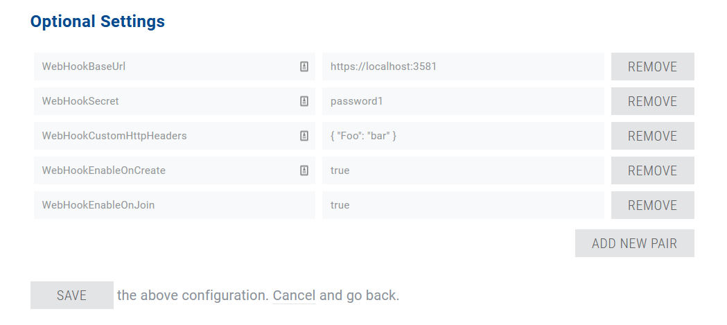 Photon Dashboard Properties