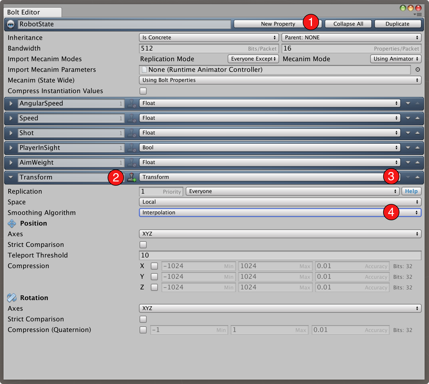 robot transform asset