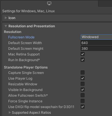 Fusion Meeting Room Screen Sharing Recorder Unity Parameters